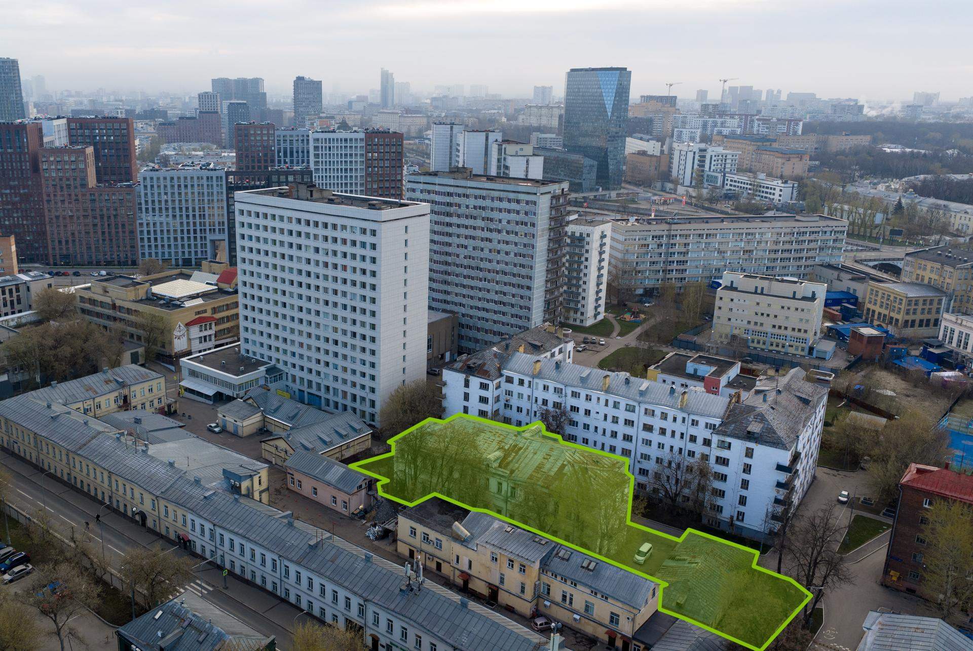 Объект по адресу Москва, Госпитальный переулок, д.4Ак1 