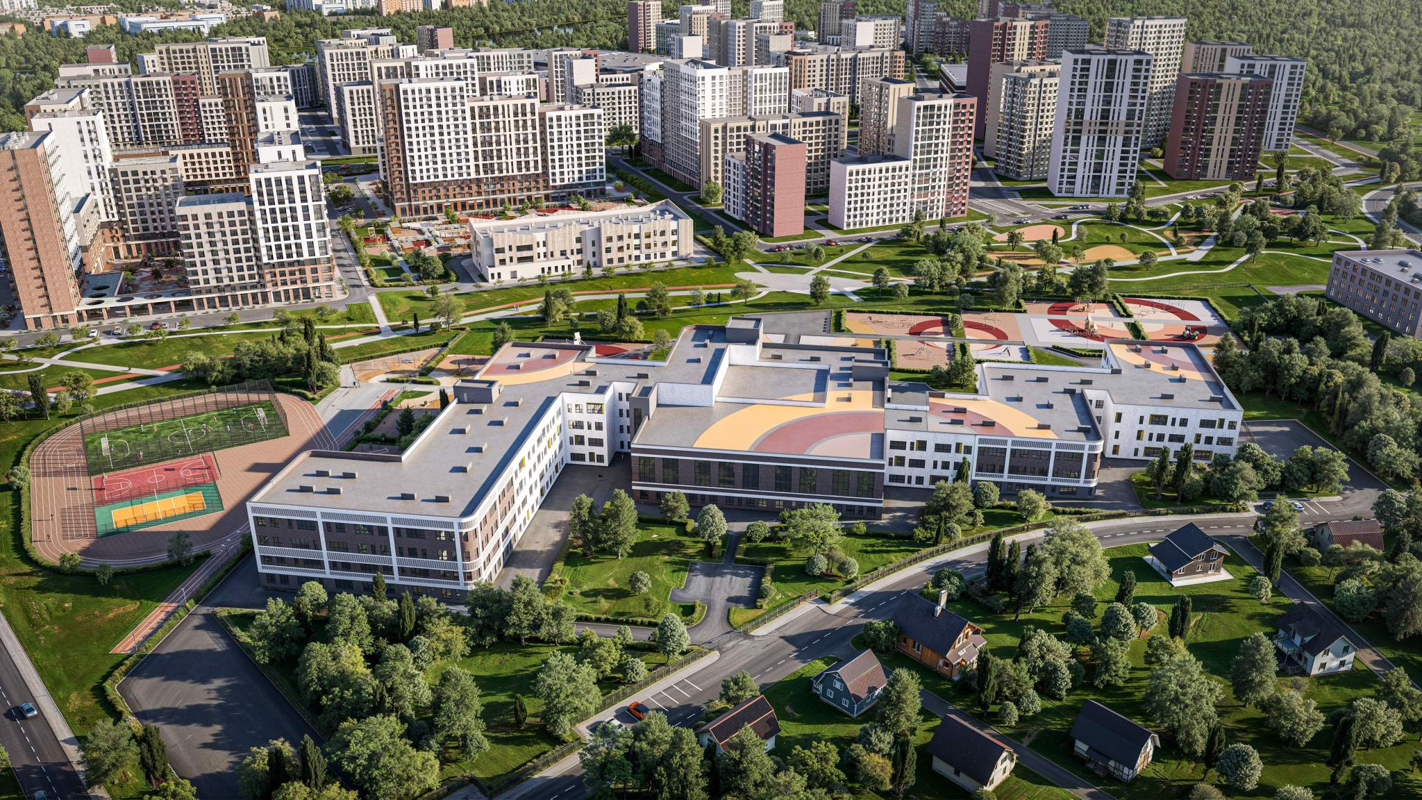 Объект по адресу Москва, Ивакино квартал, д.1 