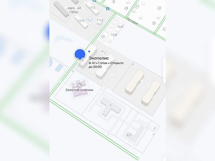 Объект по адресу Москва, Солнечная улица, д.3 