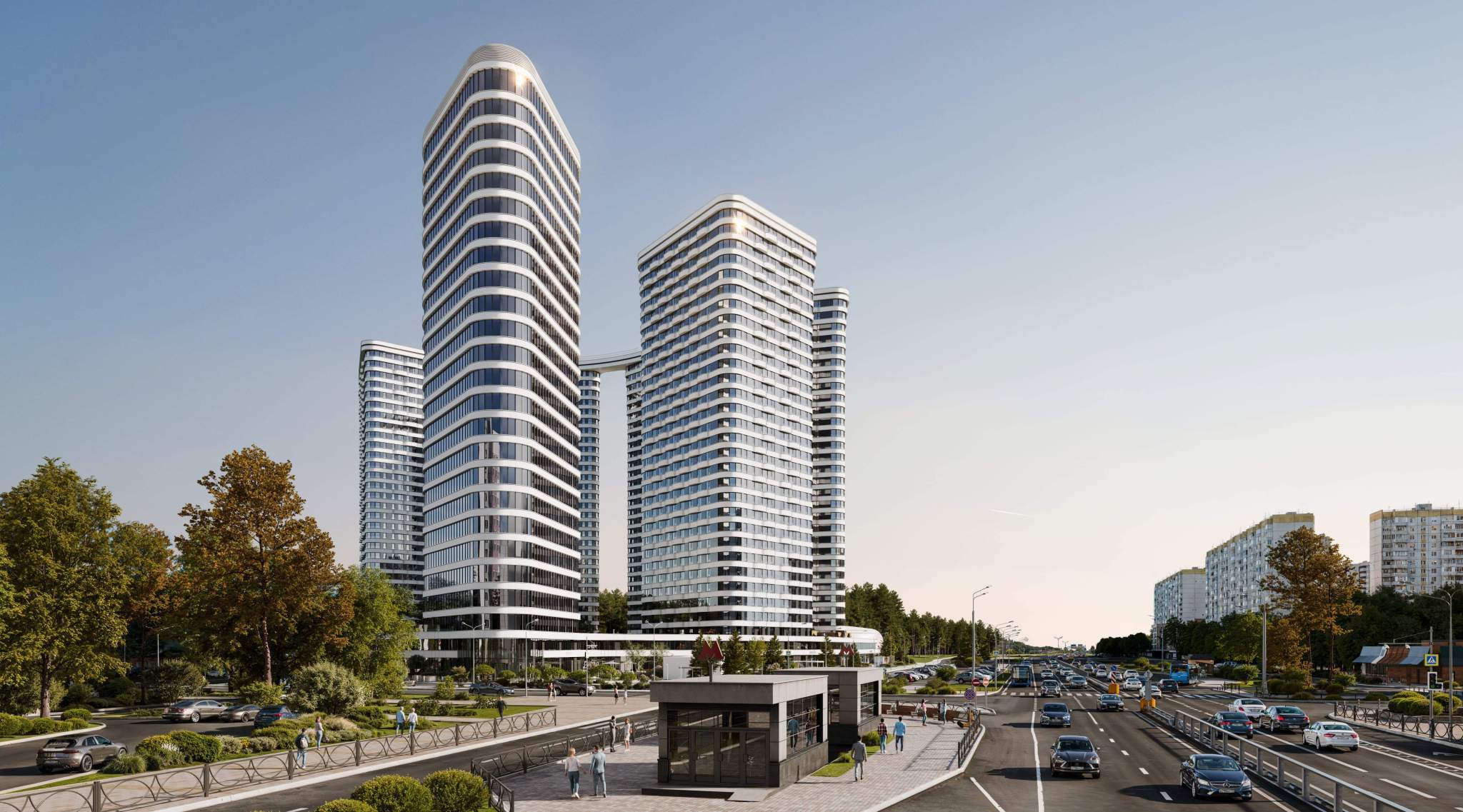 Объект по адресу Москва, Боровское шоссе, д.51стр3 