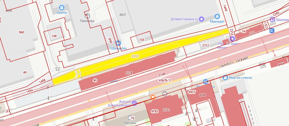 Объект по адресу Москва, Труда проспект 