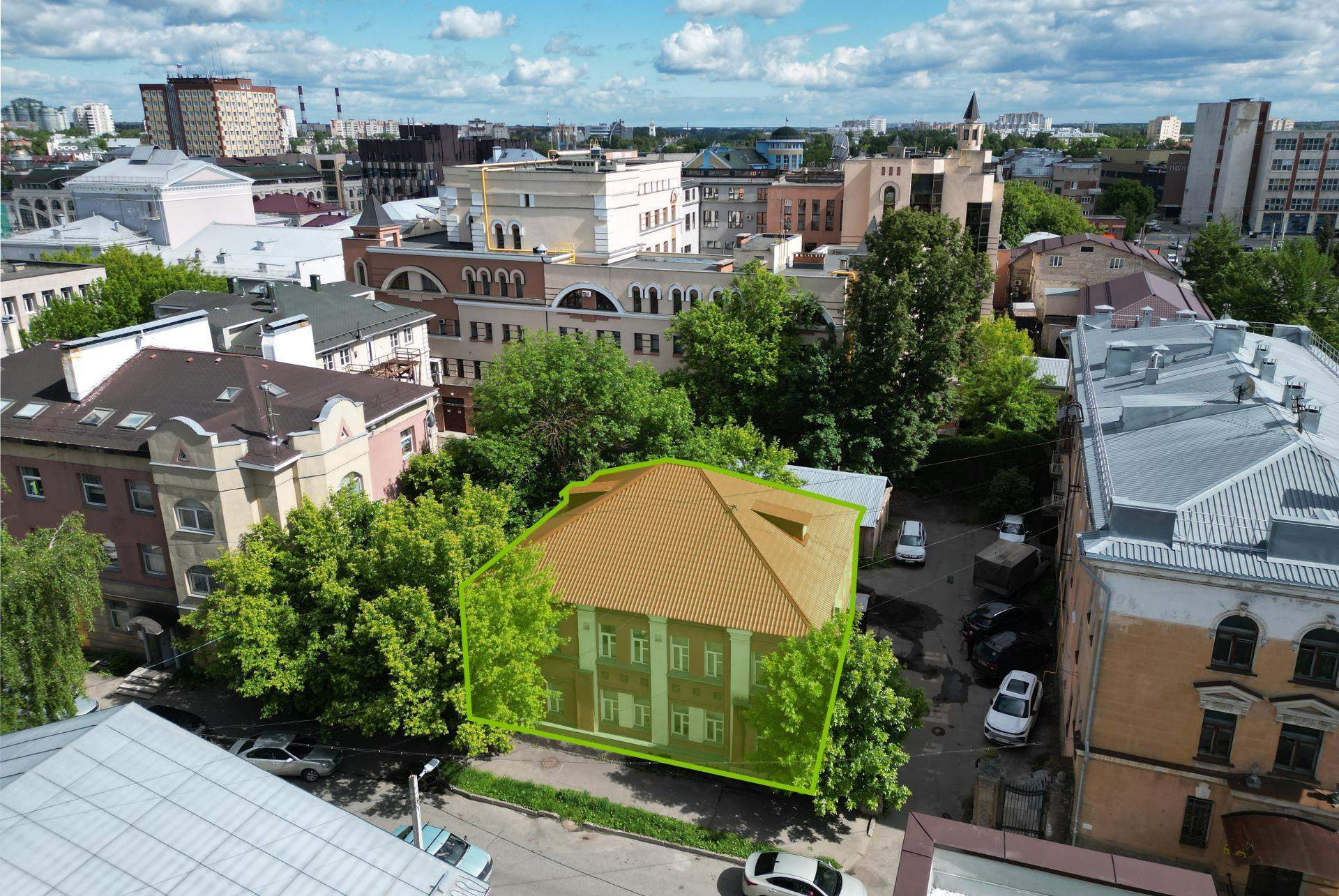 Объект по адресу Москва, Врачебный переулок, д.3-а 