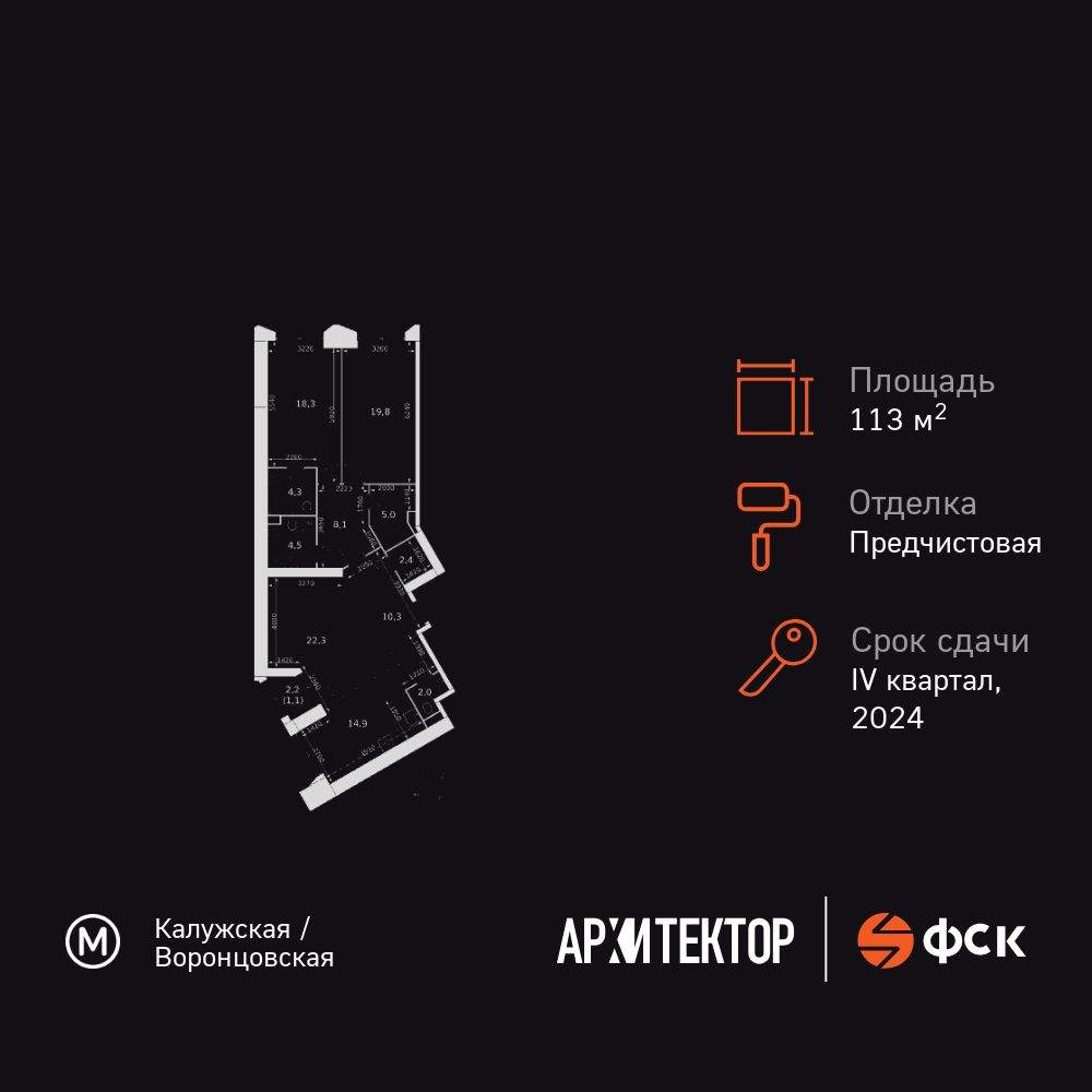 Объект по адресу Москва, Академика Волгина улица, д.2к1 