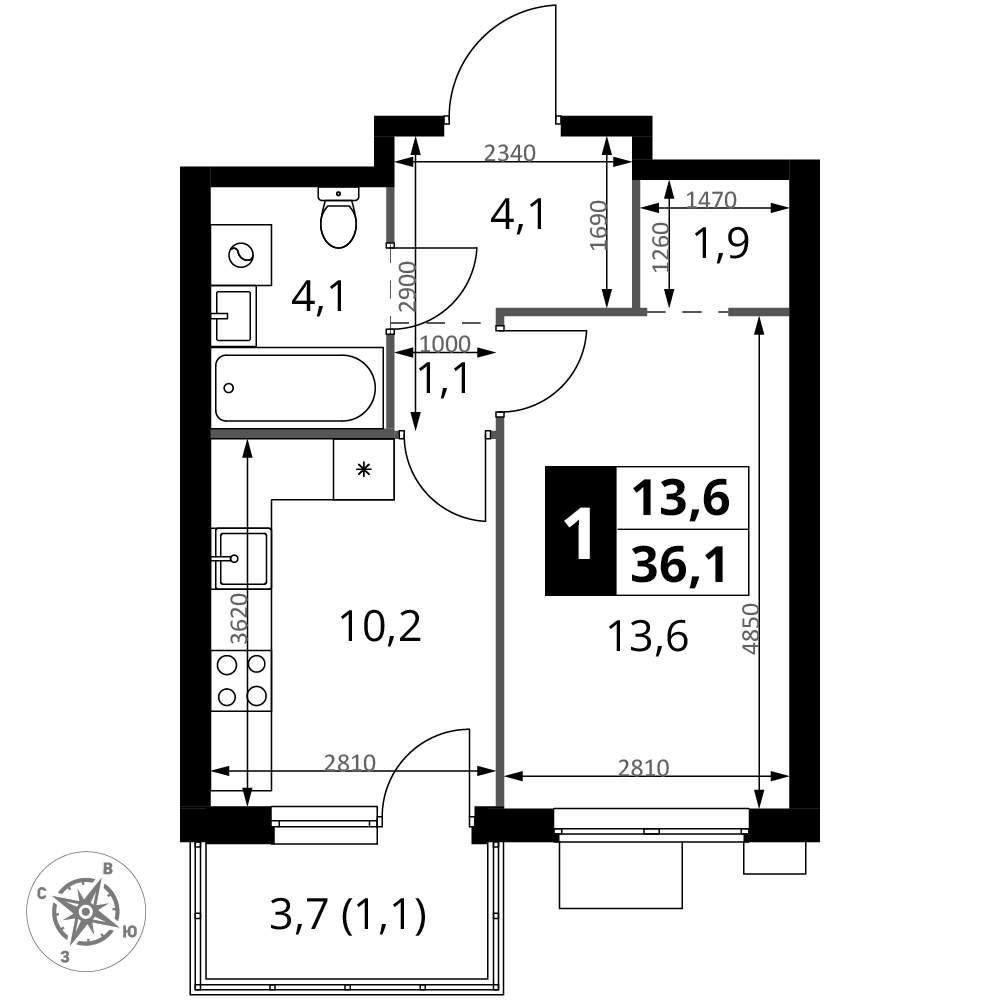 Объект по адресу Москва, Монтажная улица, д.10 