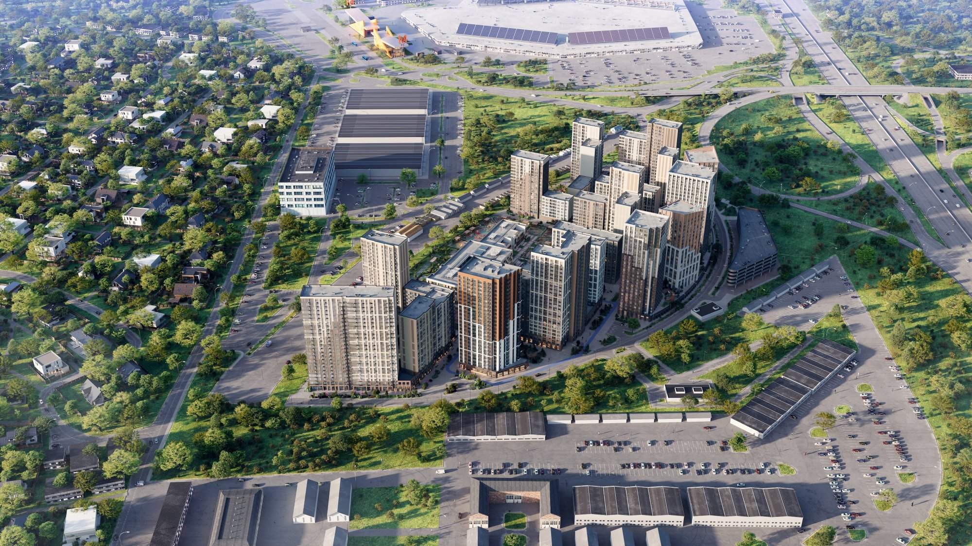 Фото квартиры по адресу Москва, Киевское шоссе, д.1 