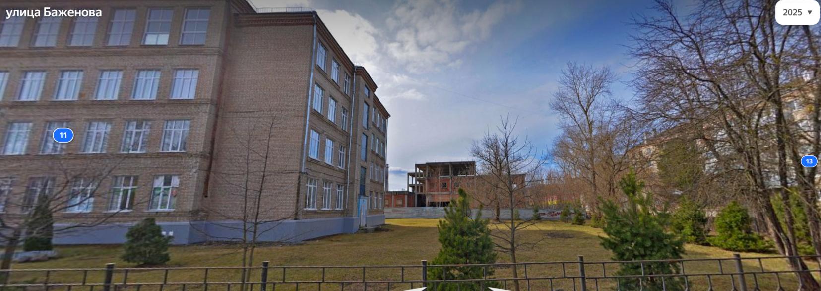 Объект по адресу Москва, Баженова улица, д.11б 