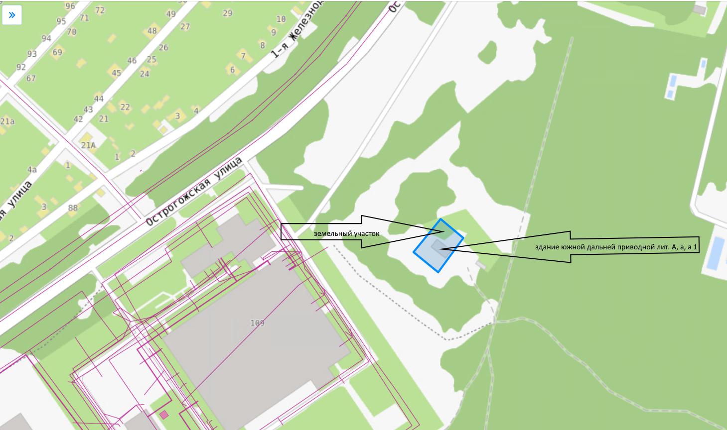 Объект по адресу Москва, Острогожская улица, д.зд109р 