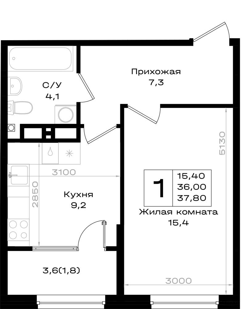 Объект по адресу Москва, 3-я линия улица, д.1 