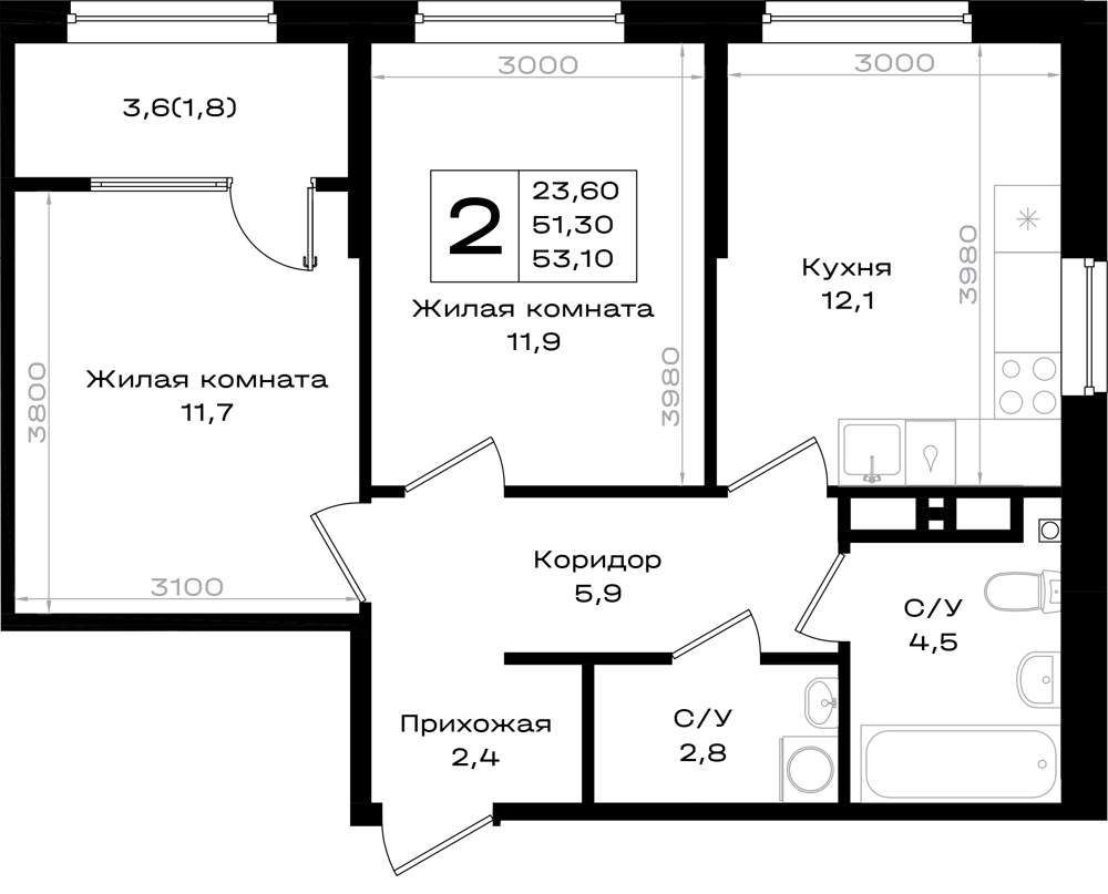 Объект по адресу Москва, 3-я линия улица, д.1 