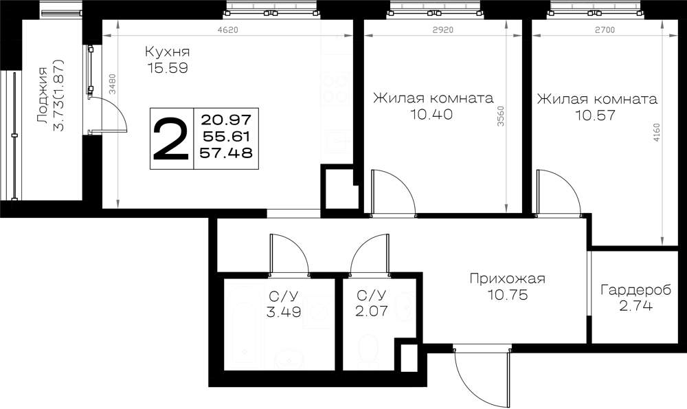 Объект по адресу Москва, д.к1.1 
