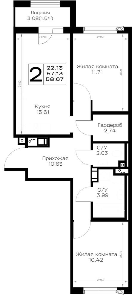 Объект по адресу Москва, д.к1.1 