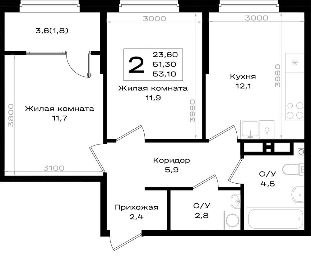 Объект по адресу Москва, 3-я линия улица, д.1 