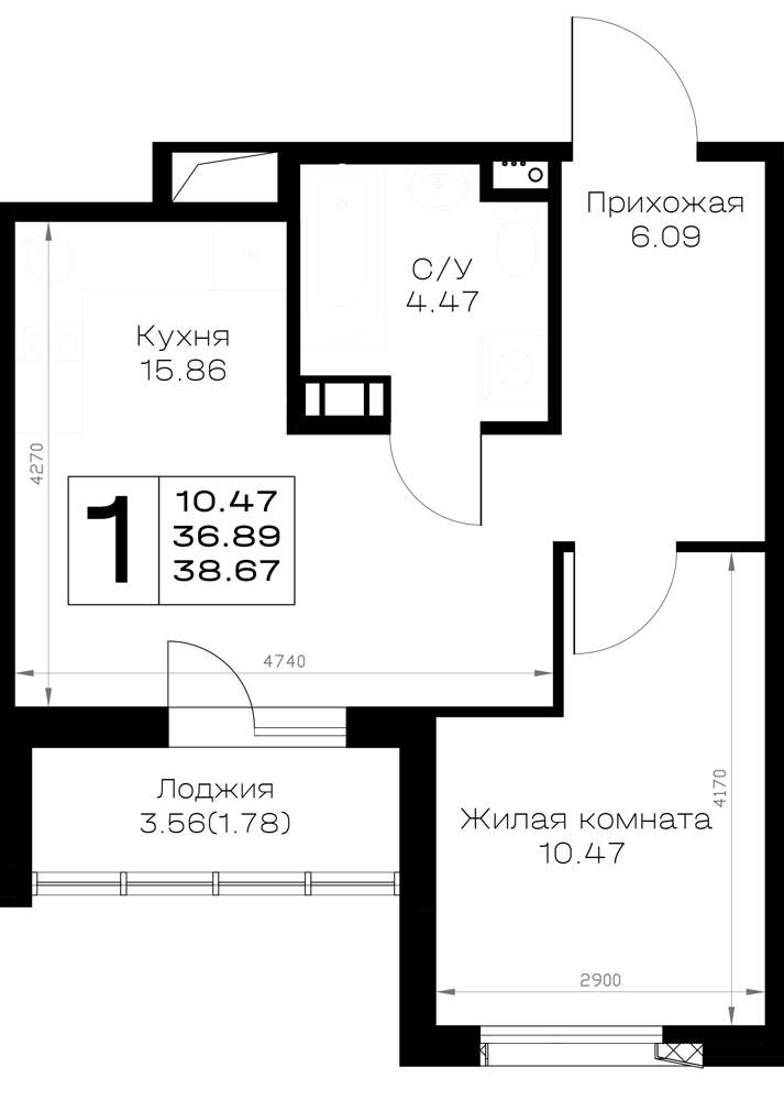 Объект по адресу Москва, д.к1.1 