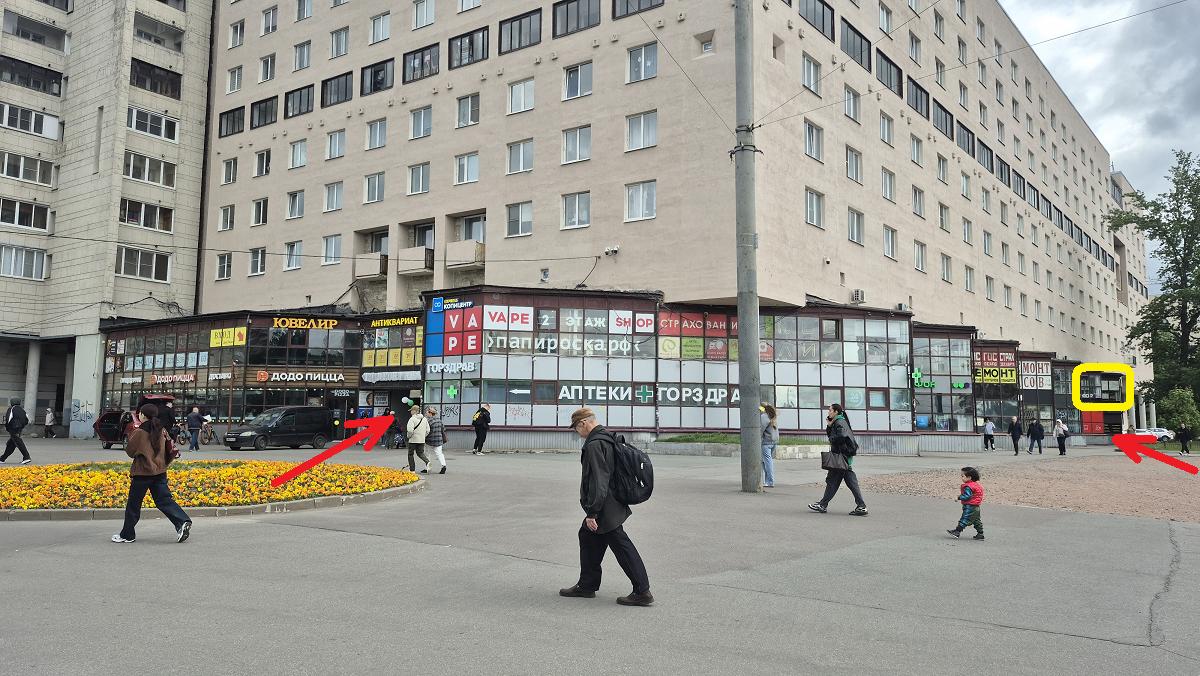 Объект по адресу Санкт-Петербург, Непокорённых проспект, д.2 