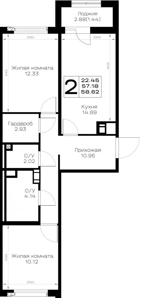 Объект по адресу Москва, д.к1.1 