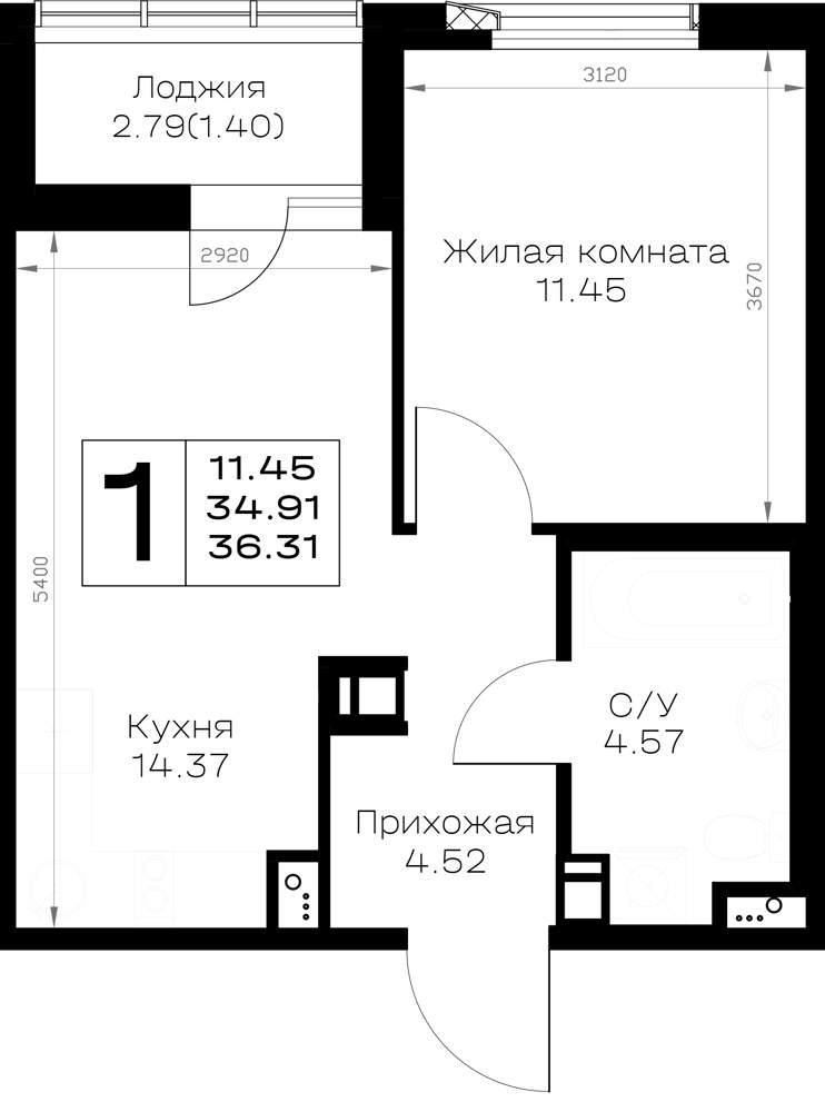 Объект по адресу Москва, д.к1.1 