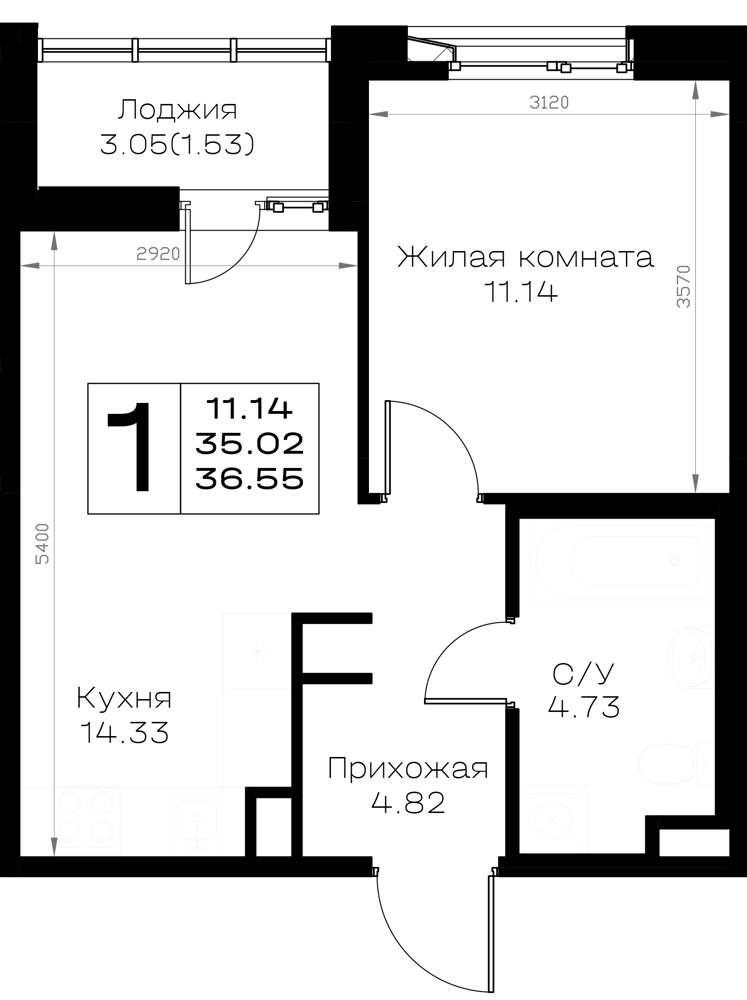 Объект по адресу Москва, д.к1.1 