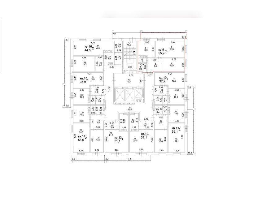 Фото квартиры по адресу Москва, Московский тракт, д.107в 