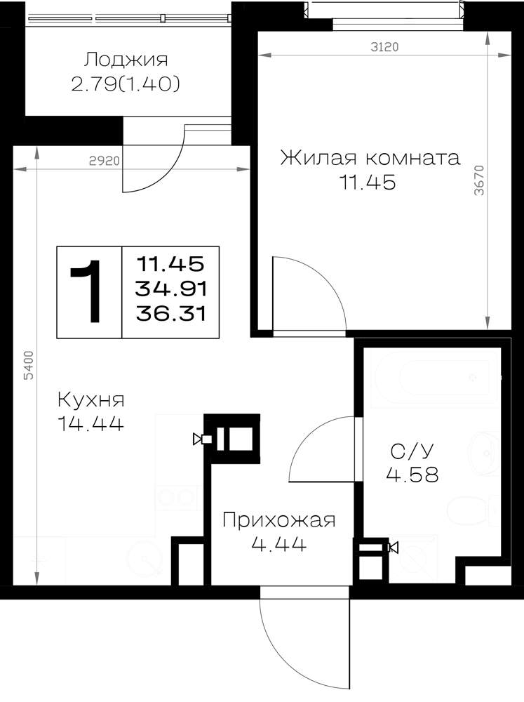 Объект по адресу Москва, д.к1.1 