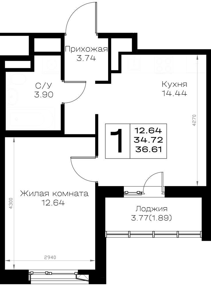 Объект по адресу Москва, д.к1.1 