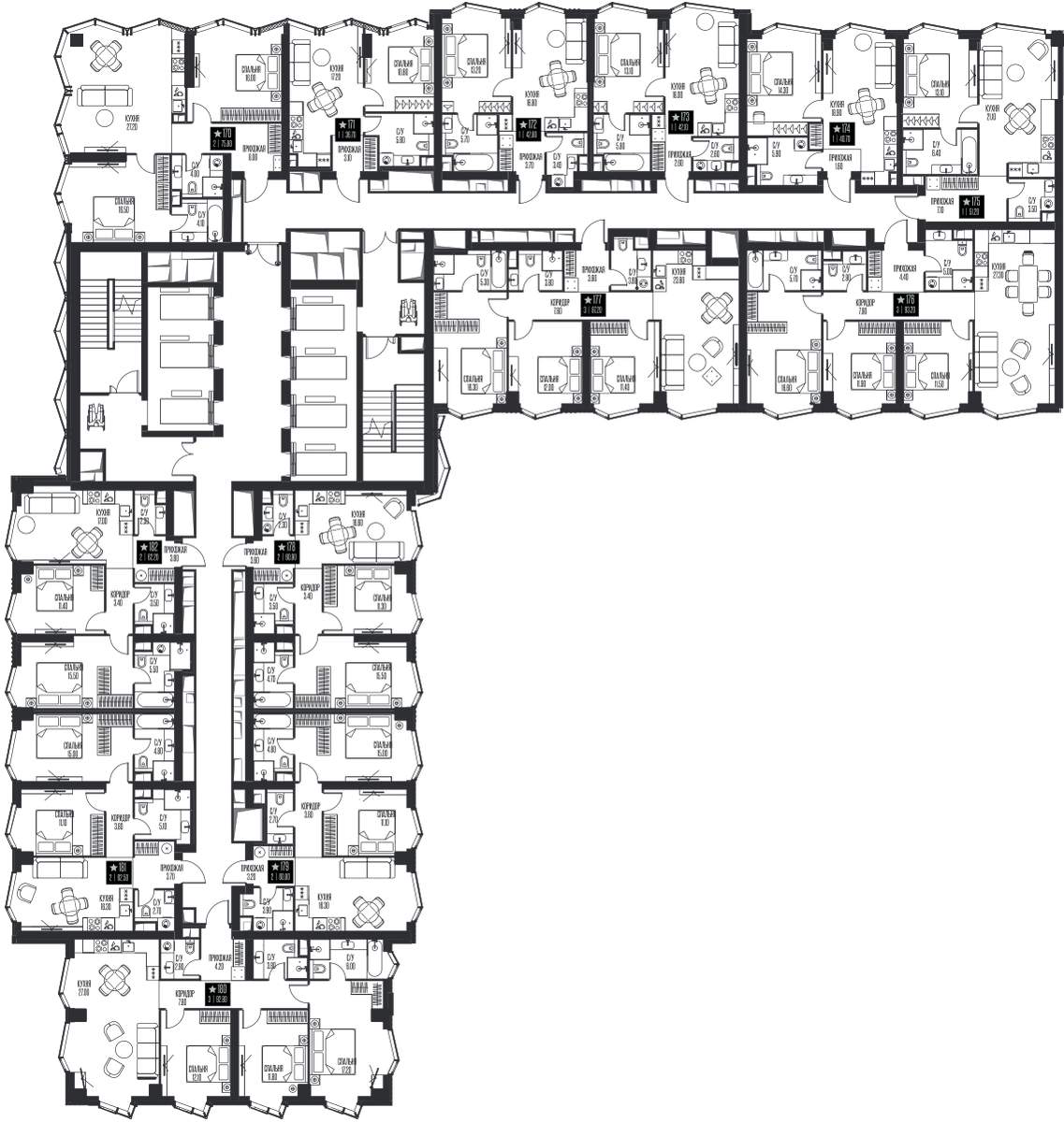 Фото квартиры по адресу Москва, Лобачевского улица, д.стр1 
