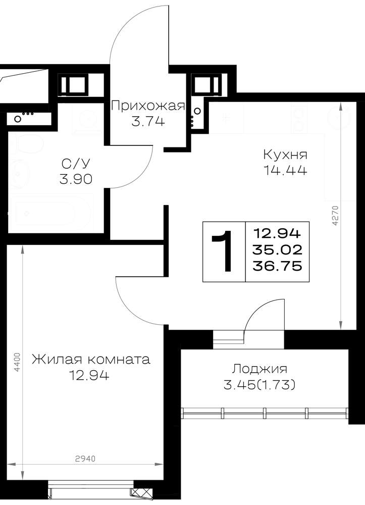 Объект по адресу Москва, д.к1.1 