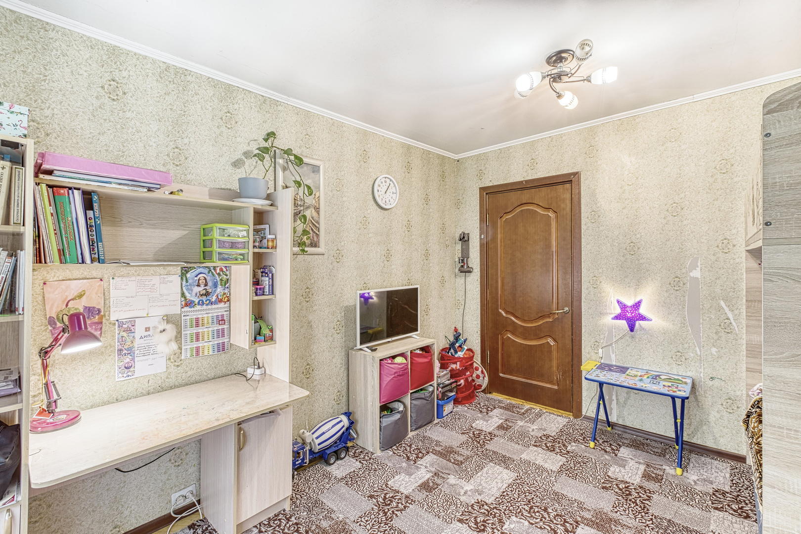 Фото квартиры по адресу Москва г, Тепличный пер, д. 5