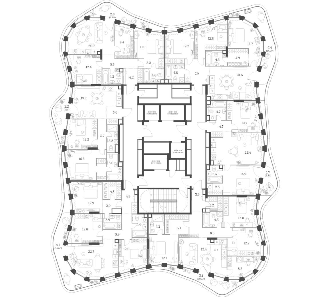 Объект по адресу Москва, Красноармейская улица, д.11 