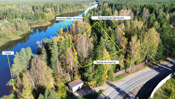 Объект по адресу Ленинградская обл, Выборгский р-н, Рощино гп, Береговая ул, д. 1