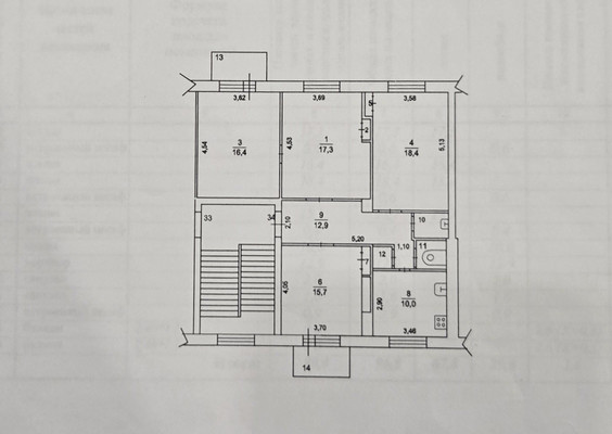 Объект по адресу Московская обл, Ступинский р-н, Малино рп, Горького ул, д. 35