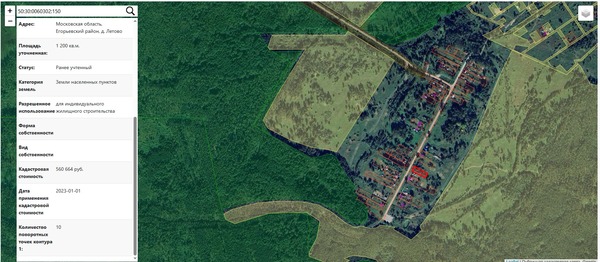 Объект по адресу Москва, Летово д 