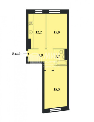 Объект по адресу Москва г, Сосенское п, Коммунарка п, Фитарёвская ул, д. 19к1