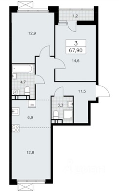 Объект по адресу Москва, Эдварда Грига ул, 7 