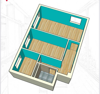 Фото квартиры по адресу Москва, Подольская ул, 25 