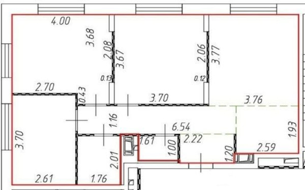 Фото квартиры по адресу Москва, Новомосковская ул, 1к4 