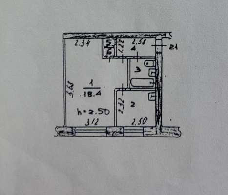 Фото квартиры по адресу Москва, Циолковского (Центральный р-н) ул, 66 