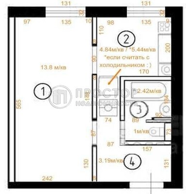 Объект по адресу Москва, Черницынский проезд, 6к1 