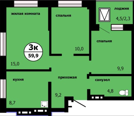 Объект по адресу Красноярский край, Свердловский р-н, Лесников ул, д. 51