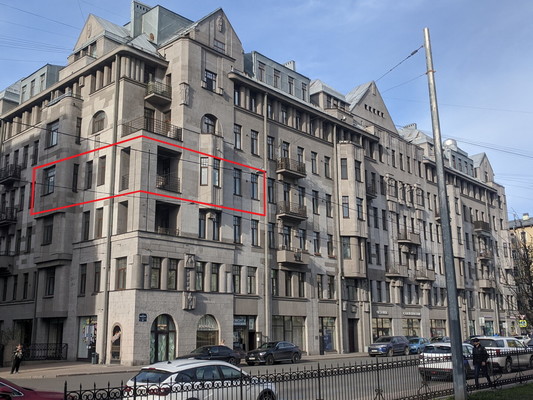 Фото квартиры по адресу Санкт-Петербург, Некрасова ул, 60А 