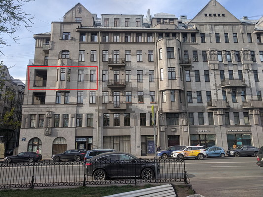 Фото квартиры по адресу Санкт-Петербург, Некрасова ул, 60А 
