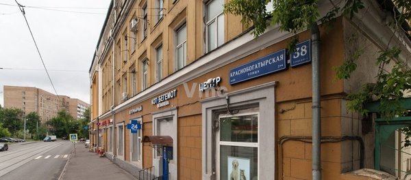 Объект по адресу Москва г, Краснобогатырская ул, д. 38