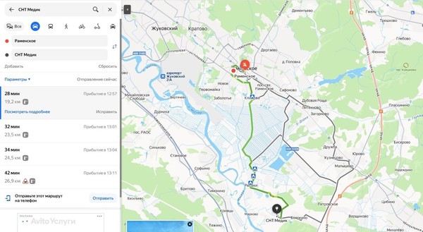 Объект по адресу Москва, Медик тер. СНТ 