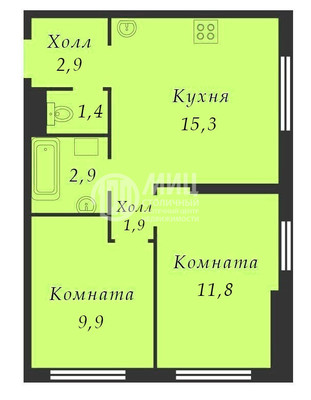 Фото квартиры по адресу Москва г, Иловайская ул, д. 2