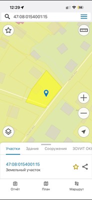 Объект по адресу Москва, Заря-1 тер. СНТ 