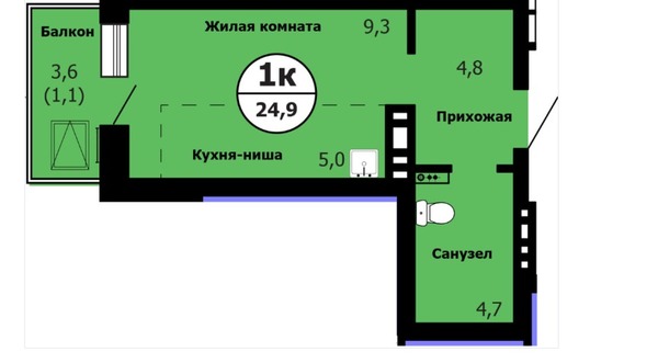 Объект по адресу Красноярский край, Октябрьский р-н, Лесопарковая ул, д. 43
