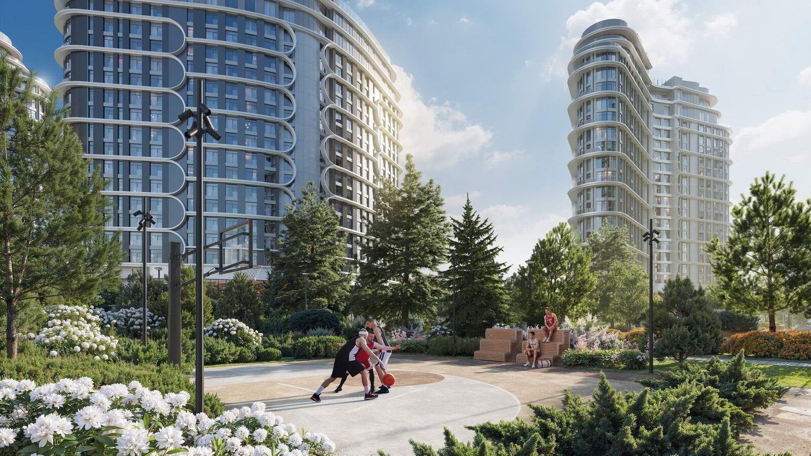 Объект по адресу Москва, улица Нижние Мнёвники, ЖК «Остров», 7-й квартал, к2 