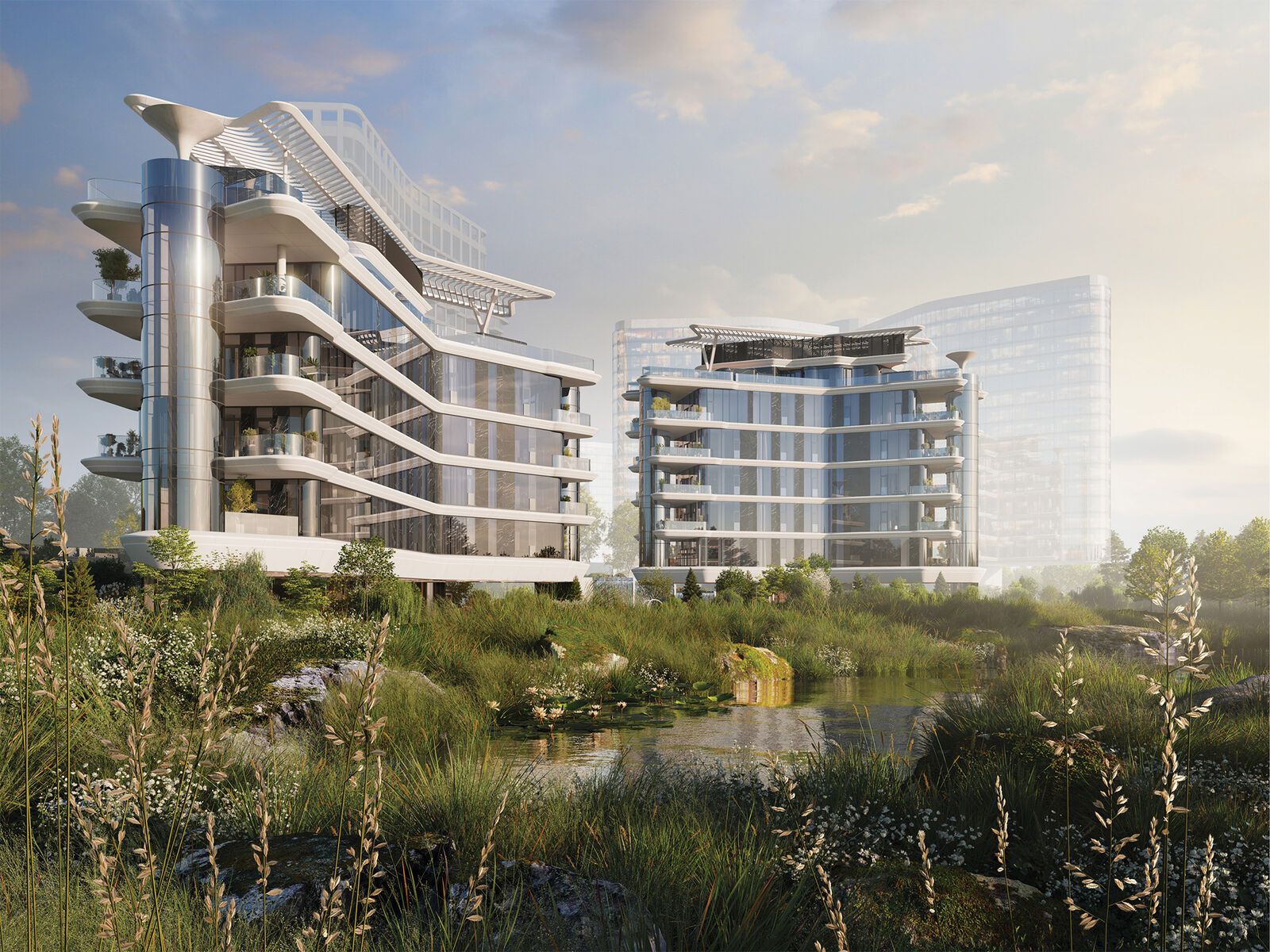 Фото квартиры по адресу Москва, ул. Нижние Мнёвники, ЖК «Остров», 10 квартал, вилла 1 