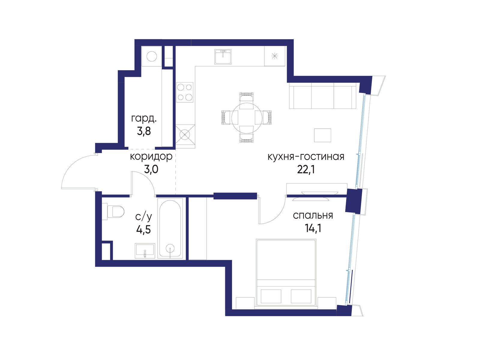 Объект по адресу Москва, ул. Нижние Мнёвники, земельный участок 62В, корпус 6 