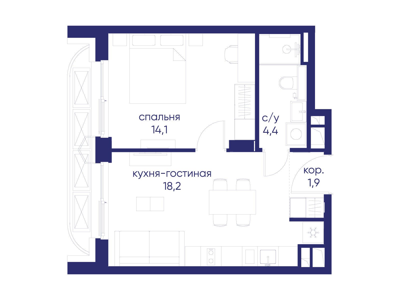 Объект по адресу Москва, ул. Нижние Мнёвники, земельный участок 62В, корпус 1 
