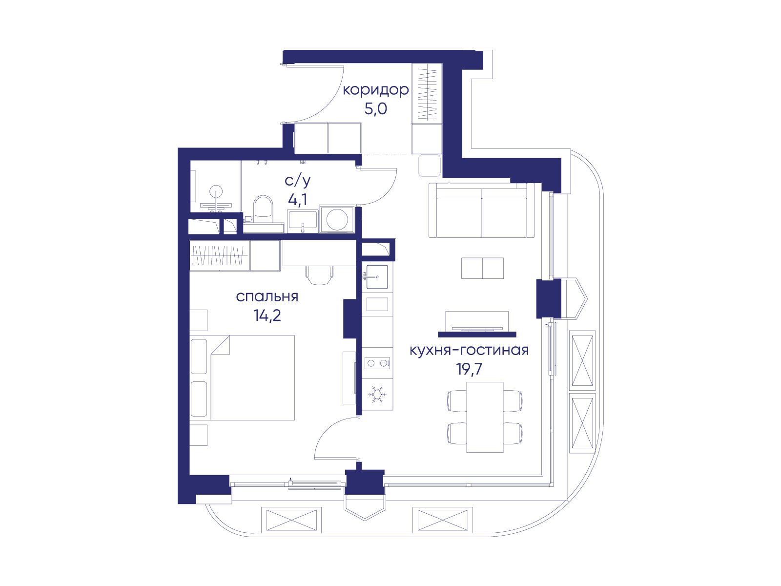 Объект по адресу Москва, ул. Нижние Мнёвники, земельный участок 62В, корпус 1 